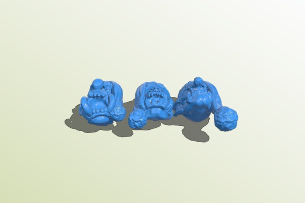 Christmas head tree decorations | 3d print model