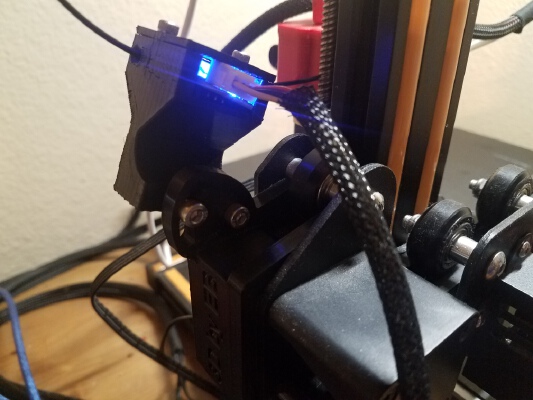 CR10S Filament Sensor mount | 3d print model