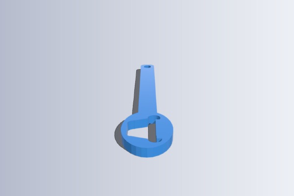 Breast Pump Connector Wrench (Medela Compatible ) | 3d print model