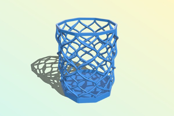 Helix pen holder | 3d print model