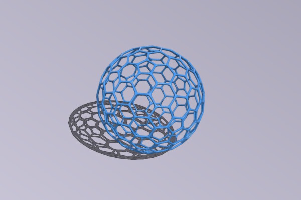 Polyornament - Chamfered Truncated Icosahedron | 3d print model