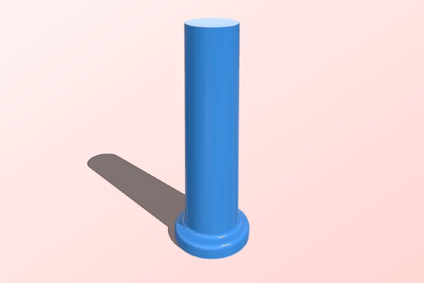 MT2 Lathe Pen Press Insert | 3d print model