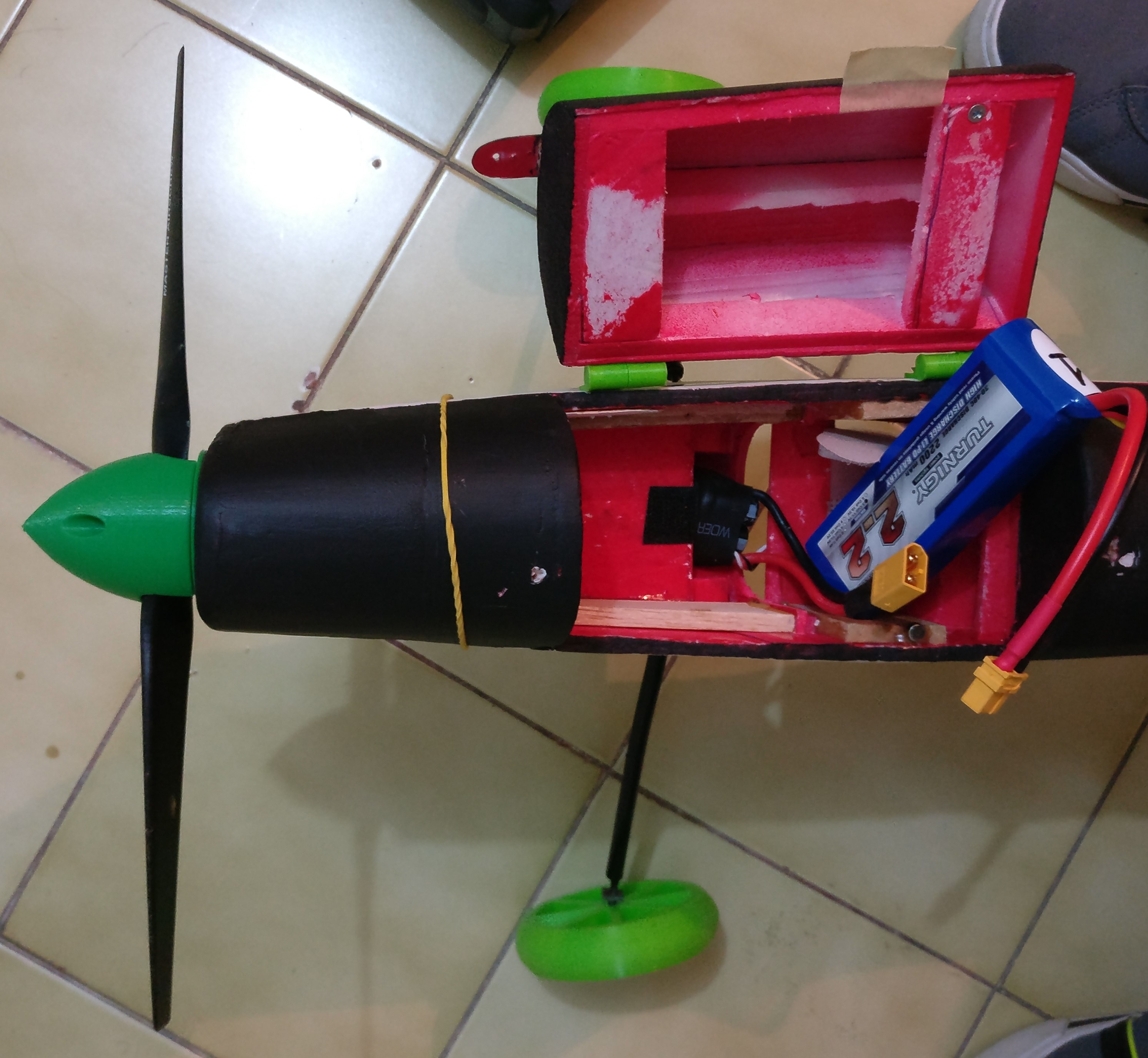 45 mm Rc Plane Spinner