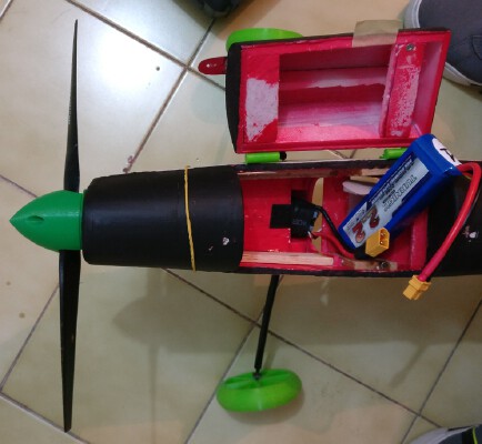 45 mm Rc Plane Spinner | 3d print model