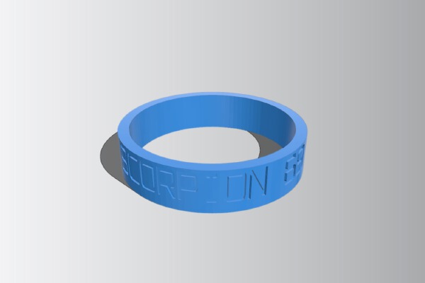 My Ring scorpion | 3d print model