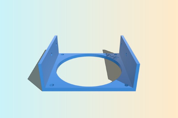 Honda VFR800 regulator rectifier fan holder | 3d print model