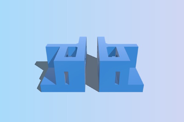 Power Supply Suspension Mount | 3d print model