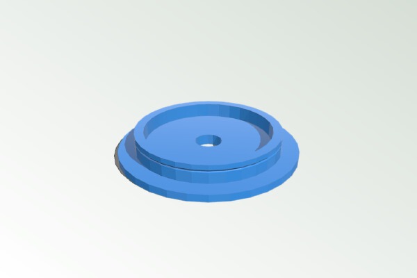 EZ-CUP-lid that would work in the Keurig K cups ver2. | 3d print model