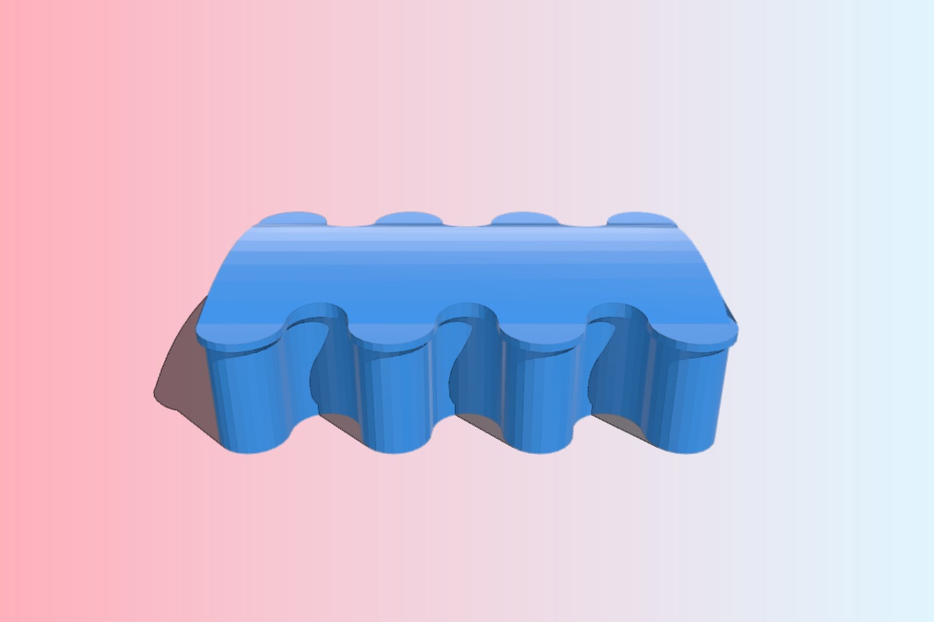 Impresión 3D de modelo para la asignatura de cálculo de estructuras