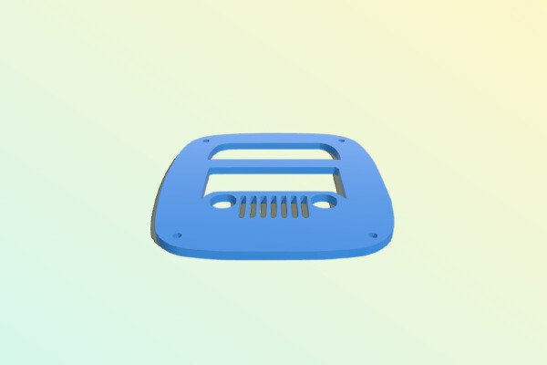 Jeep tail light cover | 3d print model