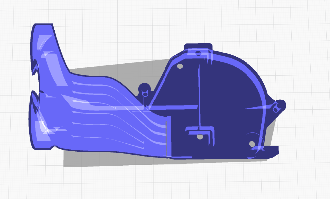 Backpack Part Cooler for FT-5 | 3d print model