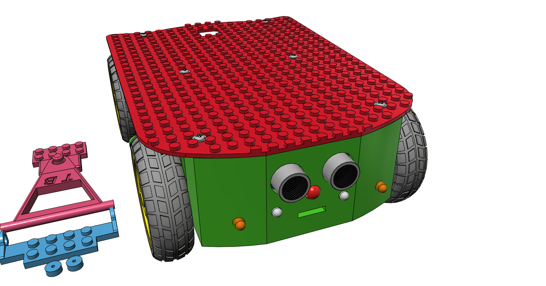 LEGGI ,LEGO Compatible Car Mk 2