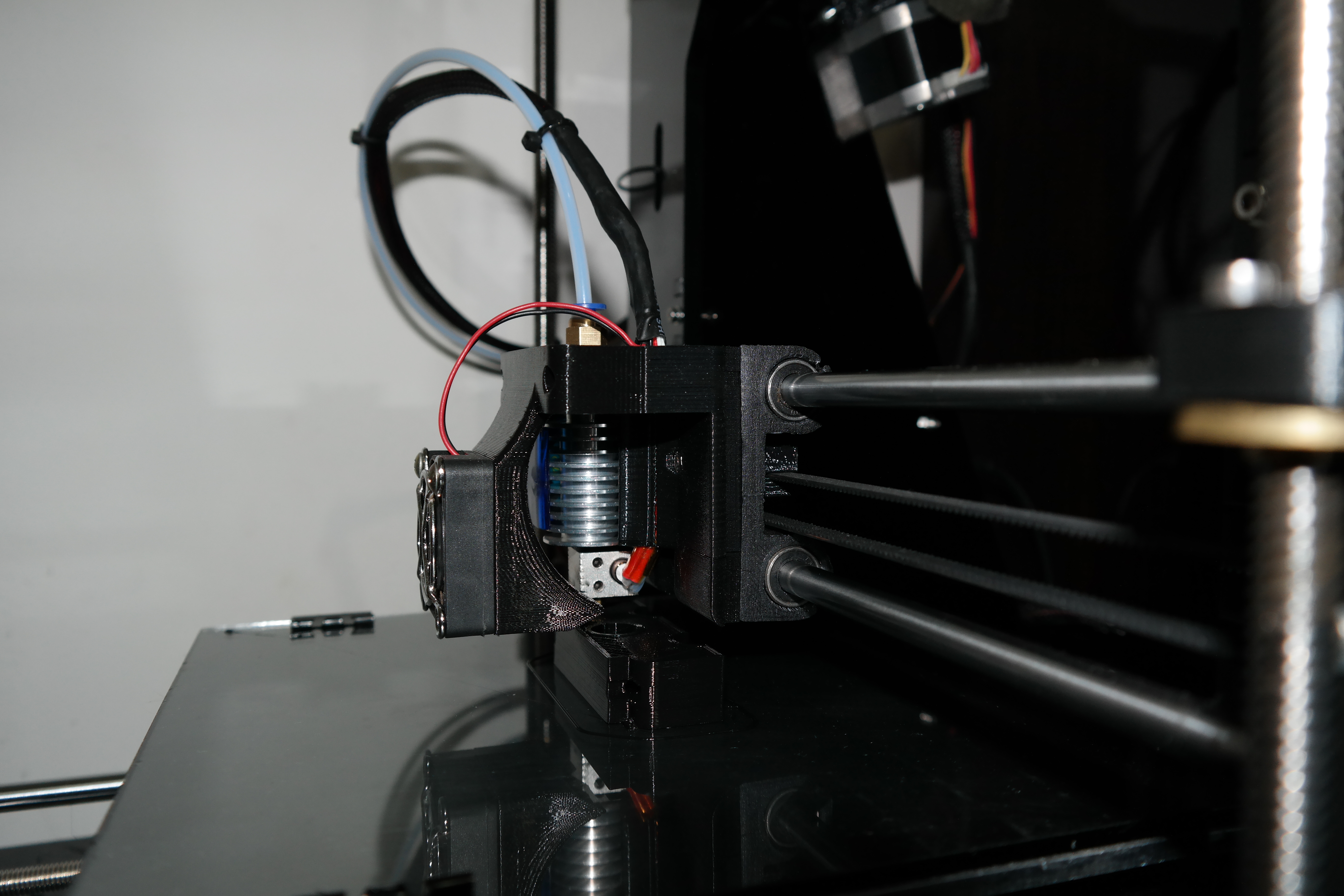 Dual E3D V6 extruder for Migbot Prusa I3 (All Parts)
