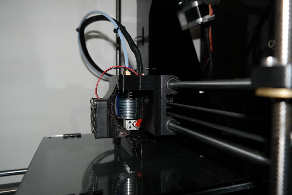 Dual E3D V6 extruder for Migbot Prusa I3 (All Parts) | 3d print model