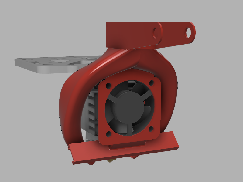 Dual Radial Upright Fang Fan