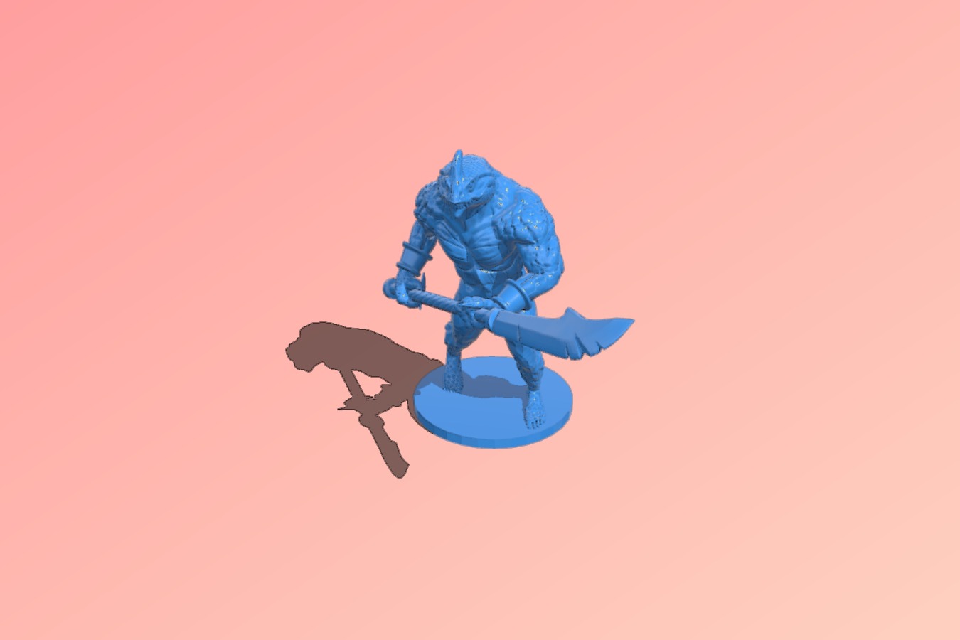 Reptile warrior