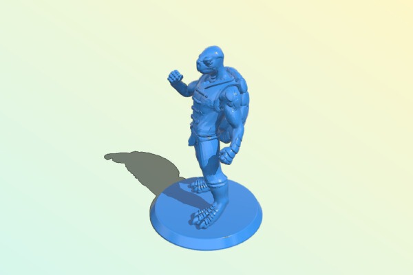 Tortle Monk Ninja | 3d print model