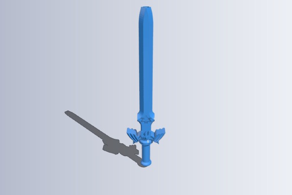 Master sword pen | 3d print model
