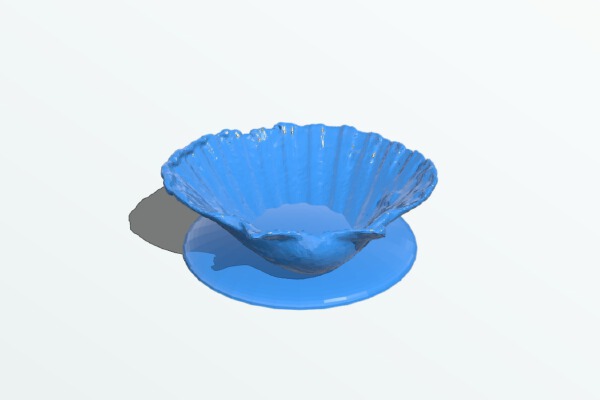 Sea Shell with base | 3d print model