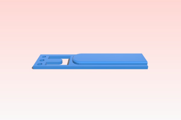 Toshiba satellite pro L450 mouse button | 3d print model