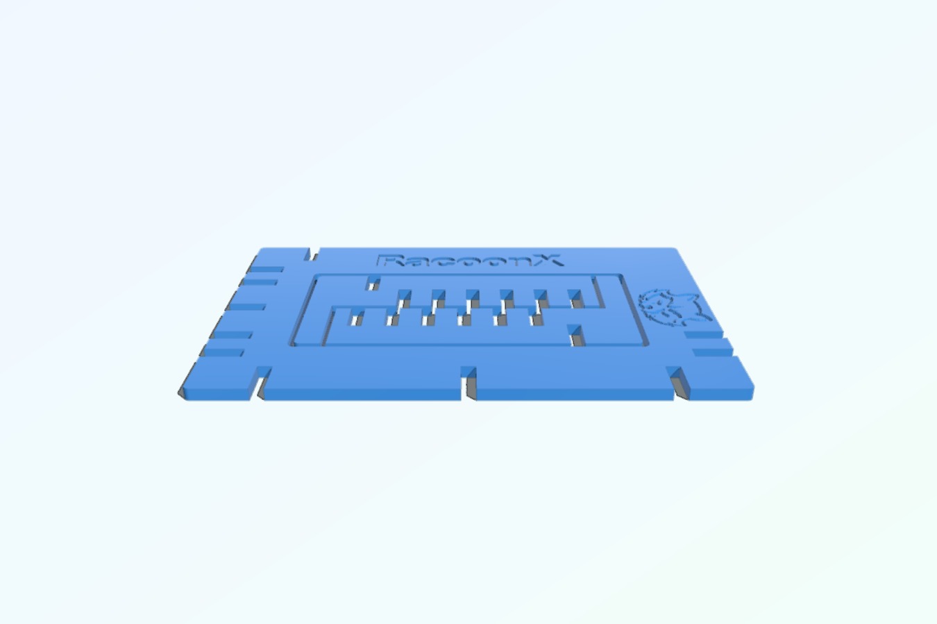 Phone Stand optimized for giveaway _ emergency _ camping in credit card design parametric