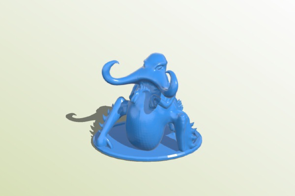 Swamp monster | 3d print model