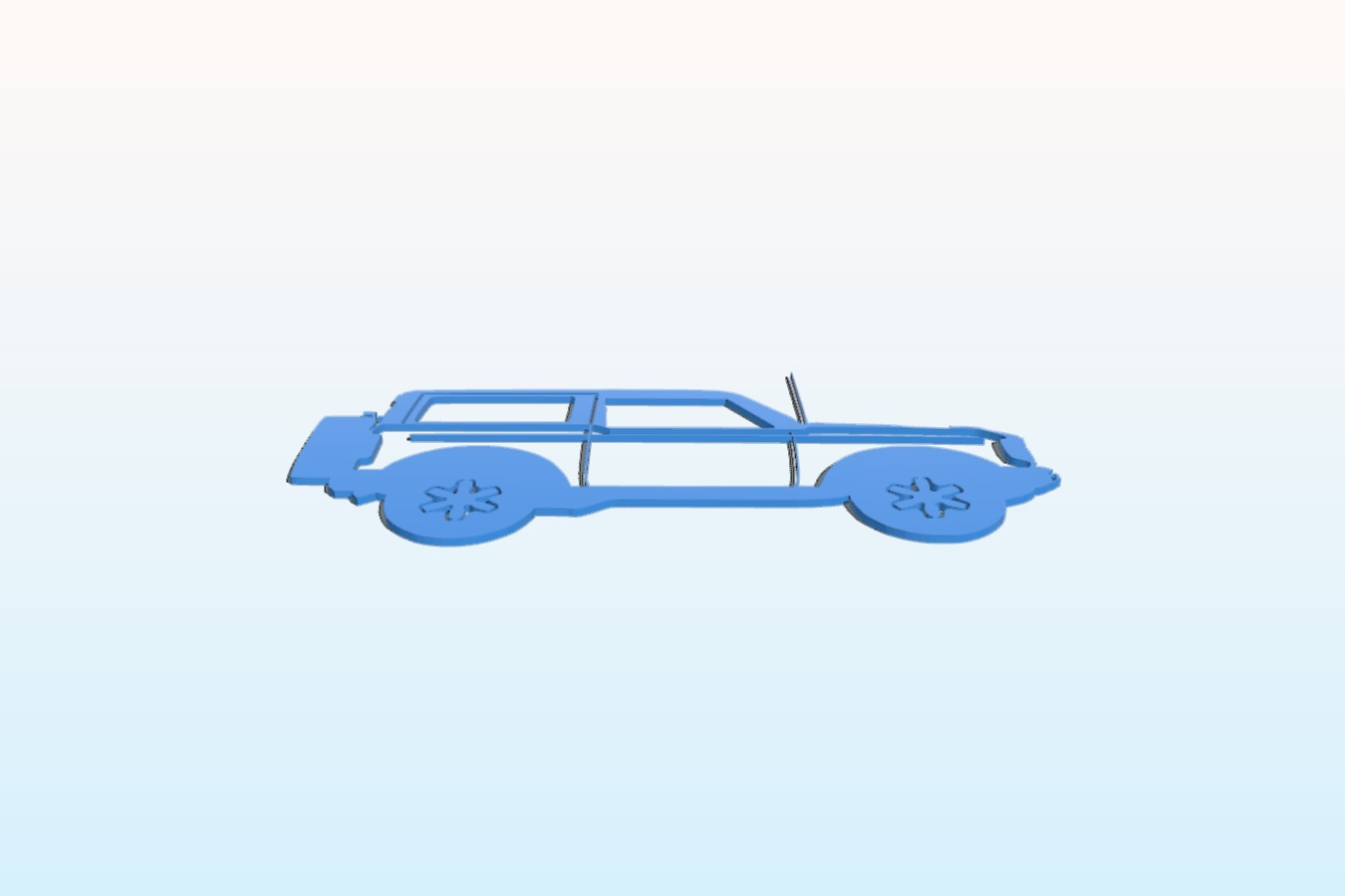 New Ford Bronco 2D Silhouette Wall Sculpture Art
