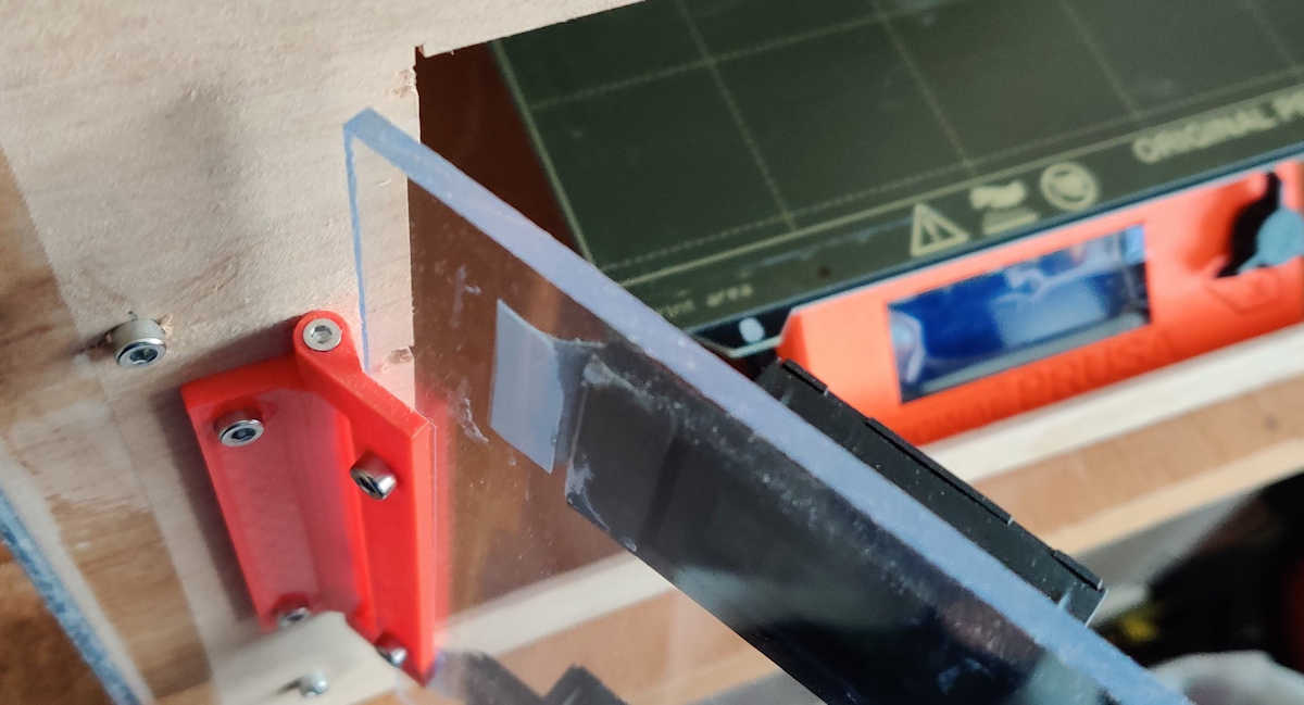Simple panel or small door hinge