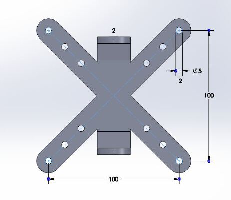 Zeiss Surgical Arm Monitor Stand | 3d print model