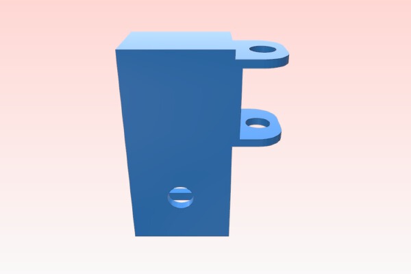 Fully Parametric Cable Chain (default dimensions) holder 2020 | 3d print model
