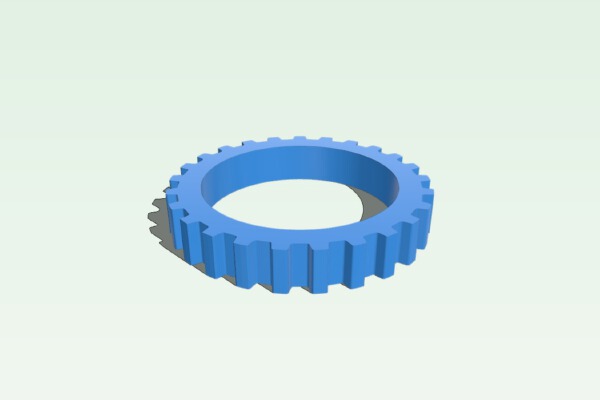 My Customized Parametric pulley - lots of tooth profiles | 3d print model