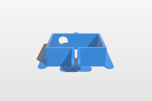 Support Fram Gopro 3 | 3d print model