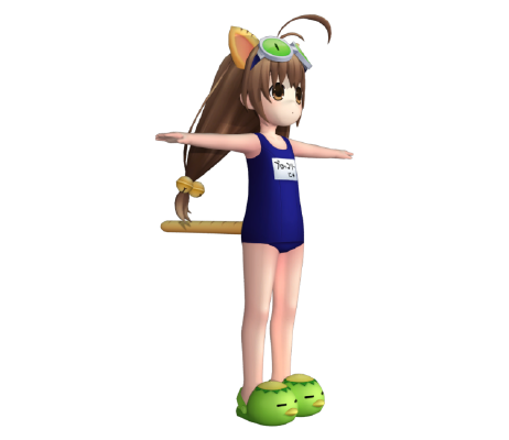 Hyperdimension Neptunia Broccoli | 3d print model