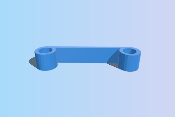 ZMR 250 LED Bracket for Diatone LED strip | 3d print model