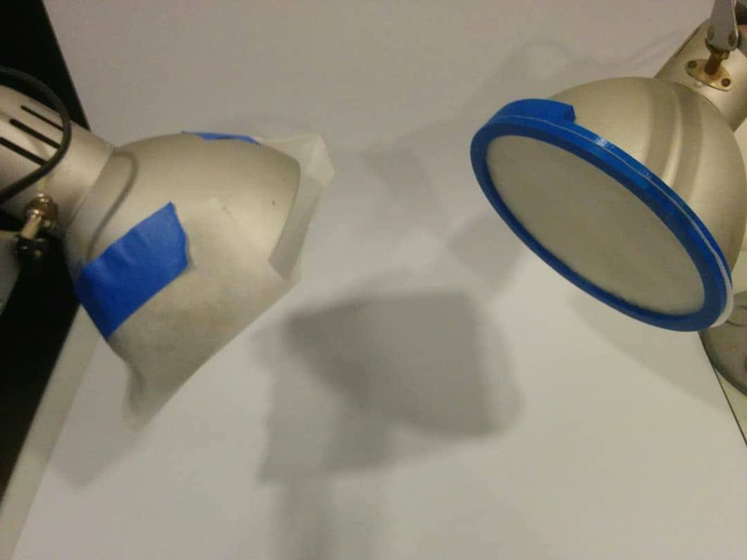 Light Diffuser Rig for IKEA Tertial Lamps