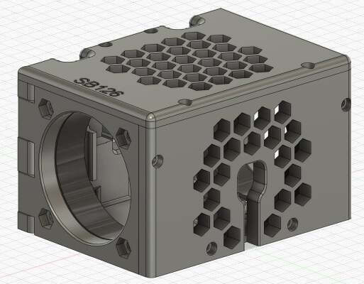 DJI Air Unit Enclosure - Actively Cooled | 3d print model