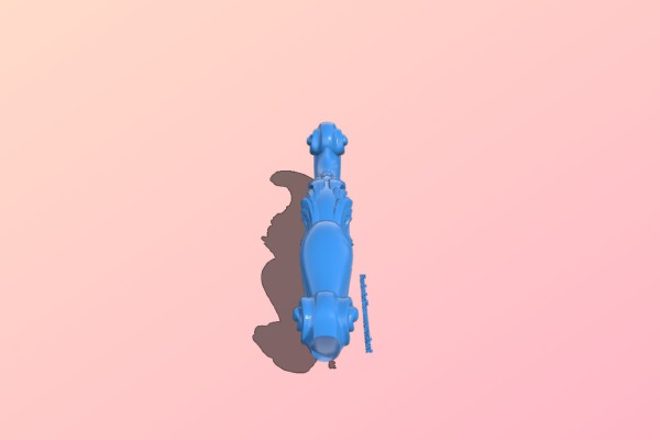 Table legs and chairs | 3d print model