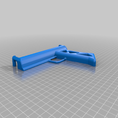 WiiMote Pistol Remix | 3d print model