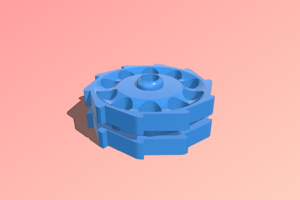 HATSAN magazine .177 cal 4.5mm | 3d print model