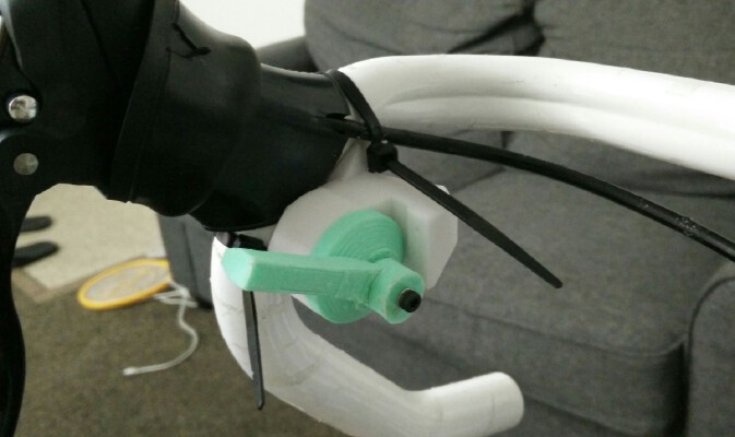 7_8 Speed Indexed Road Bike Drop Bar Thumb Shifters | 3d print model