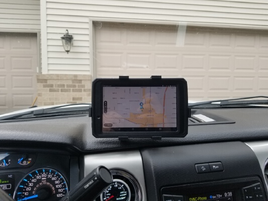 LG GPAD 7 R.A.M. mount | 3d print model