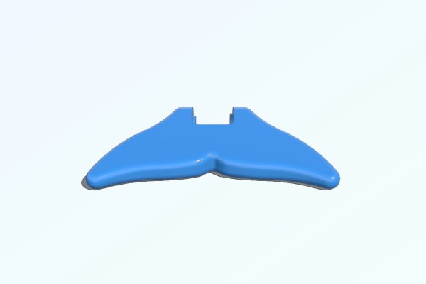 Playmobil Dolphin Tail | 3d print model
