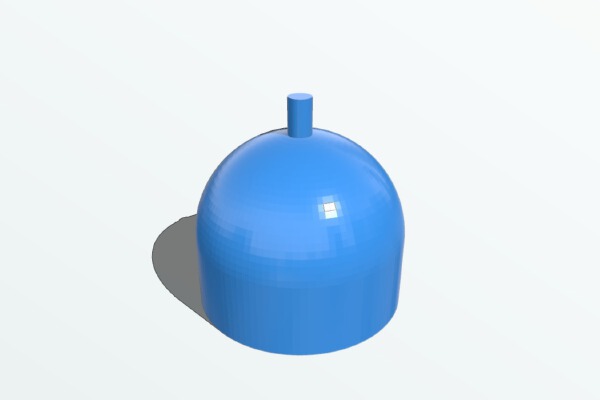 Hollow acorn_oak nut (Advent calendar) | 3d print model