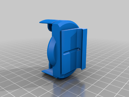 HDR 50 Picatinny Mag Holder | 3d print model