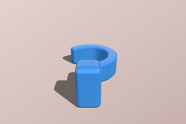 Curious Heavy Backpack Hanger Remix | 3d print model