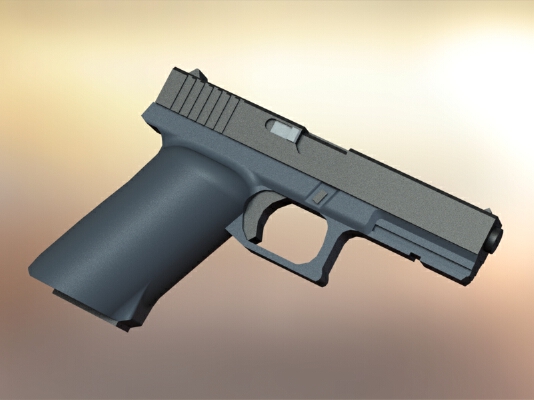 Glock 17 for Lego Minifigures | 3d print model