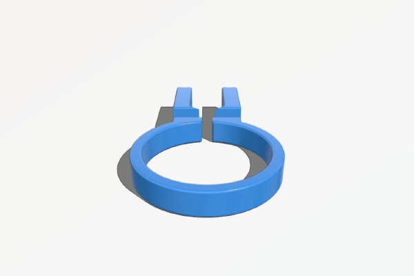 K40 laser alignment adapter 26mm | 3d print model