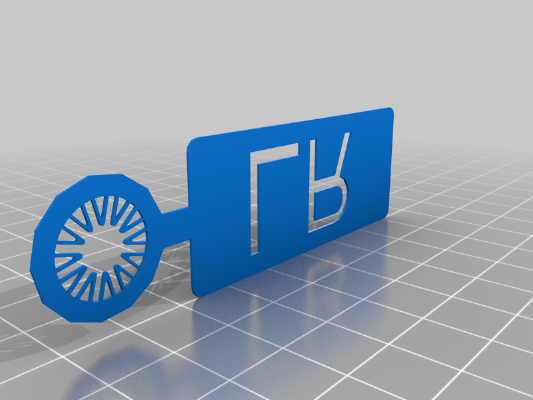 Tire label _ Reifenetikette | 3d print model