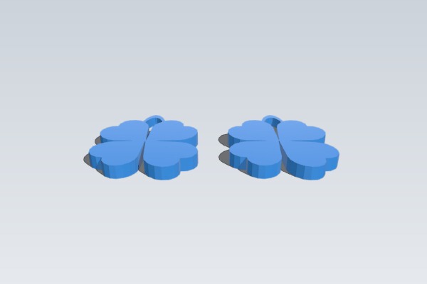 St. Patrick's Day Earrings | 3d print model