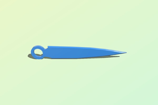 Warframe kunai | 3d print model